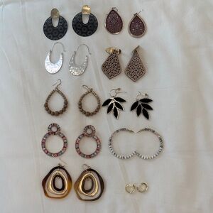 Lot of Earrings.  $5 each or $35 for all!